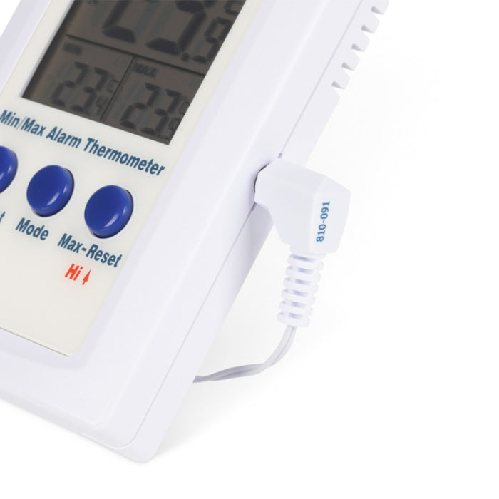 Digital Max / Min Thermometer with Programmable Alarm -