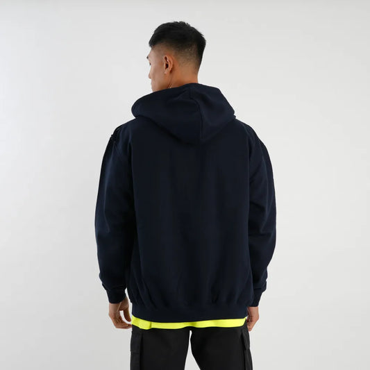 JH50 Zip Up Hoodie Black -