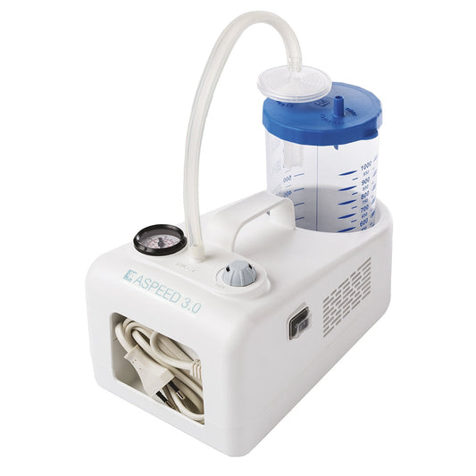 UK Mains Power Cord for 3A Mini ASPEED Battery Plus Aspirator - Carey Medical