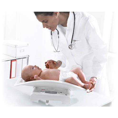 SECA 385 Portable Electronic Baby/Toddler Scale Extra Capacity & Detachable Tray - CLEARANCE - SECA