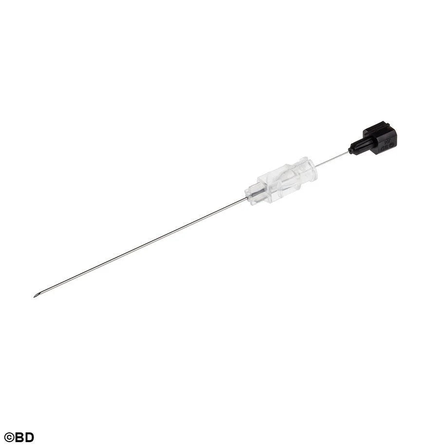 BD Quincke Spinal Needle 22G, 1 1/2" - Box of 25 -