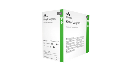 Biogel Surgeons Gloves, Size 8.5 Box of 50 -