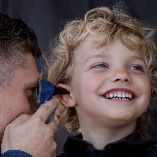 Otoscope & Ophthalmoscope Pocket Set - Blueberry -