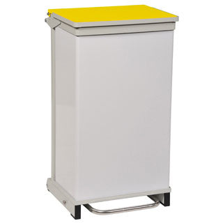 Bristol Maid BR 75 Ltr Bin with Yellow Lid - CLEARANCE
