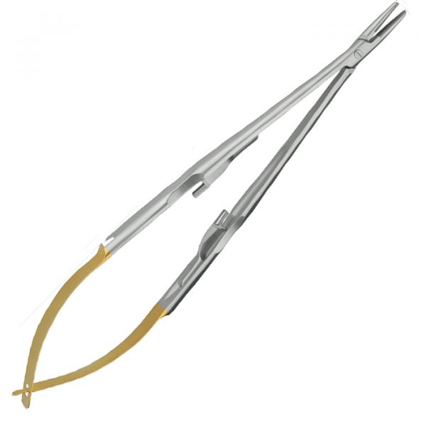 Castroviejo Needle Holder - Straight TC 16cm -