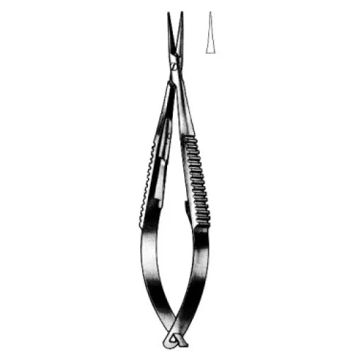 Castroviejo Needle Holder with catch Straight 18cm -