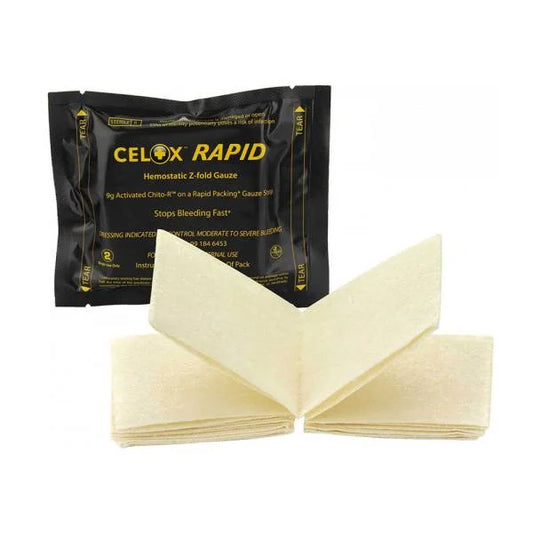 Celox Rapid Haemostatic Gauze - 5ft Z-Fold