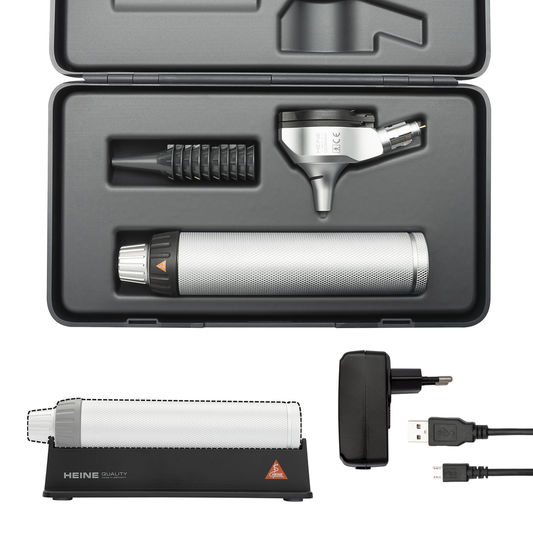 HEINE LED Ophthalmic Student Set "Mobile" - Beta 200S LED Ophthalmoscope & LED Retinoscope -