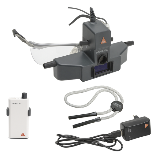 HEINE Sigma 250 Binocular Indirect Ophthalmoscope Set -
