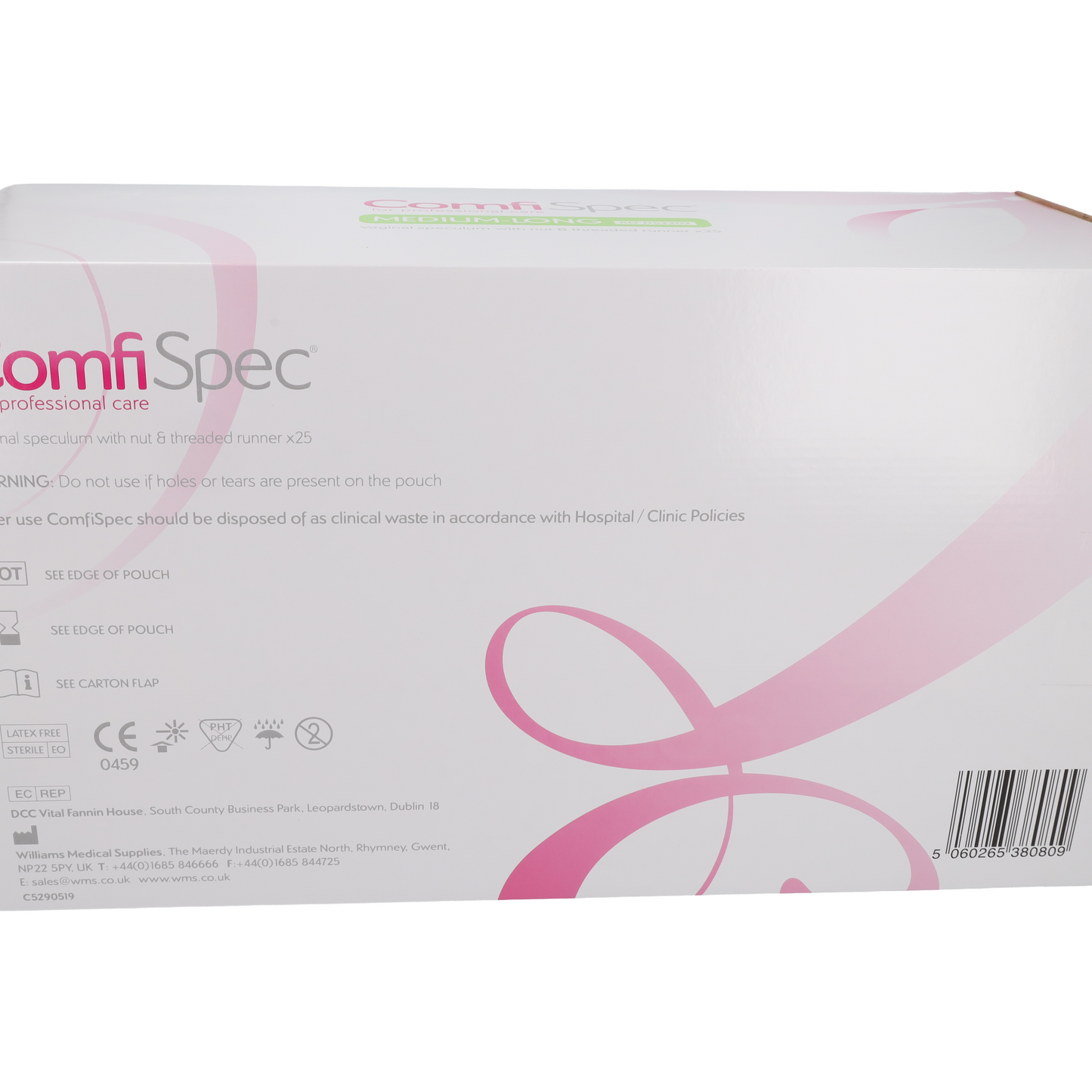 Comfispec Vaginal Spec & Lock Medium-Long x 25 - Comfispec