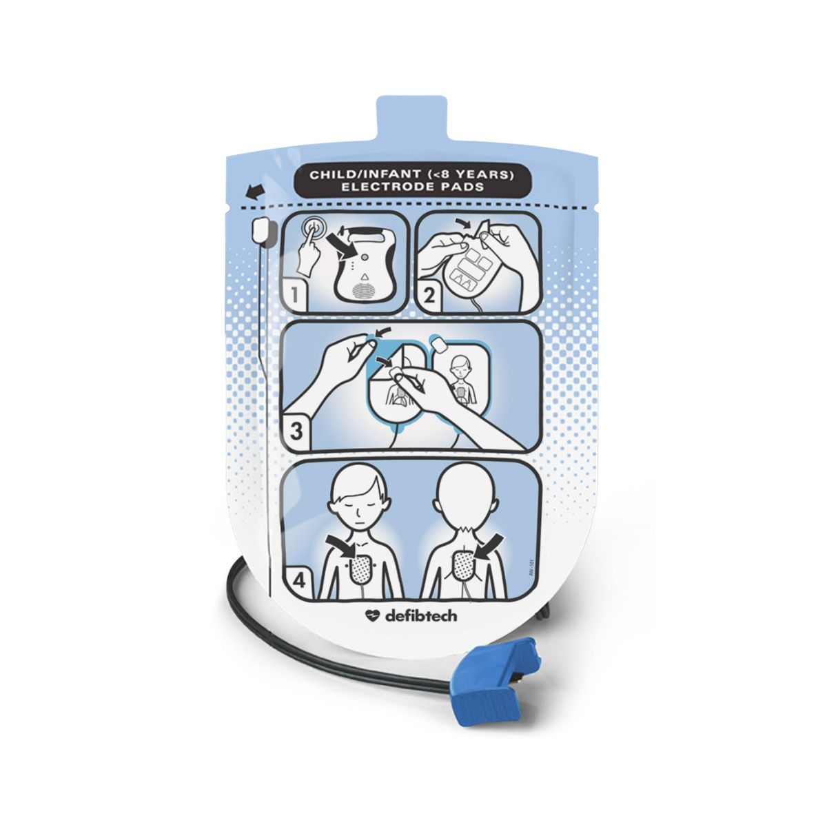 Defibtech Lifeline AED Paediatric Pads -