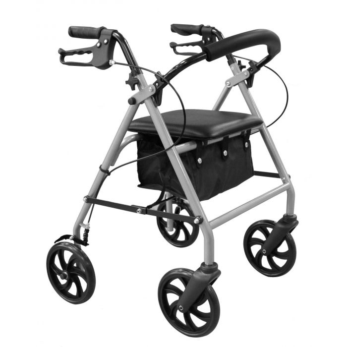 4 Wheeled Lightweight Aluminium Rollator - Drive Medical