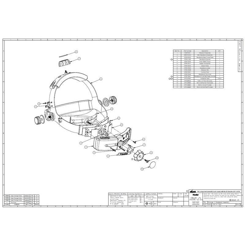 Replacement Headband for an Indirect Ophthalmoscope -