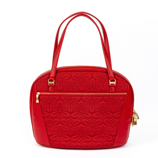 The Elizabeth Medical Bag - Red Quilt - IYASU