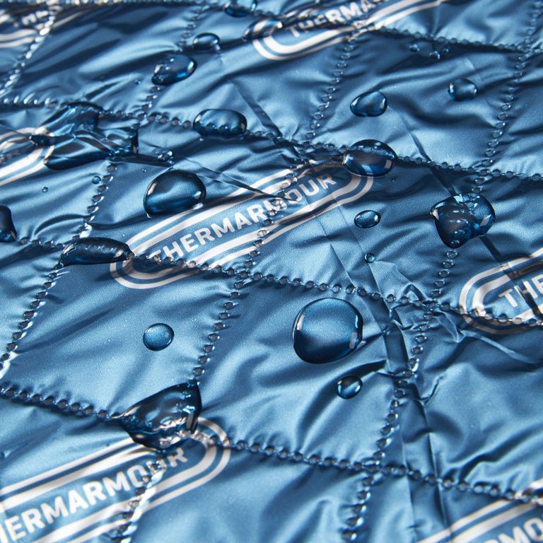 THERMARMOUR Emergency Blanket with tape, 2m x 1.5m - Blue -