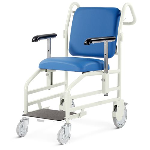 Portering Chair - Front Steer, Nesting, Sliding Footrest