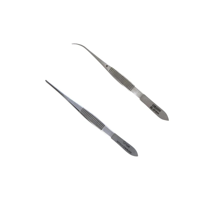 Graefe Iris Forceps Curved 7cm -