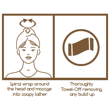 Nilaqua Shampoo Wrap Oatmilk and Honey - Nilaqua