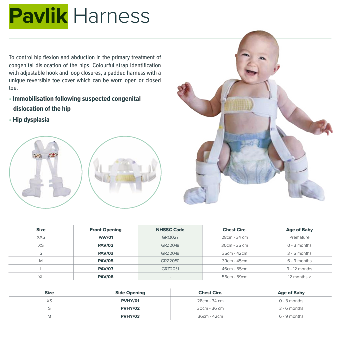 Pavlik Harness -