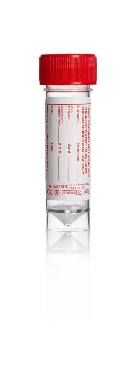 30ml Universal, with Boric acid, Printed Label, Polystyrene, Sterile, inner pack of 50, 1 * 400 Items -