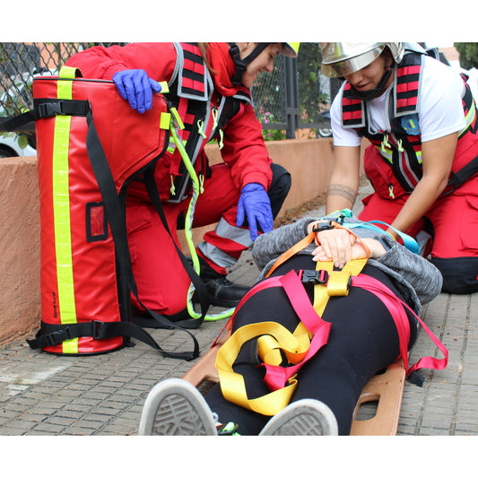 TUBE’S Oxygen Barrel Bag - Red Tarpaulin -