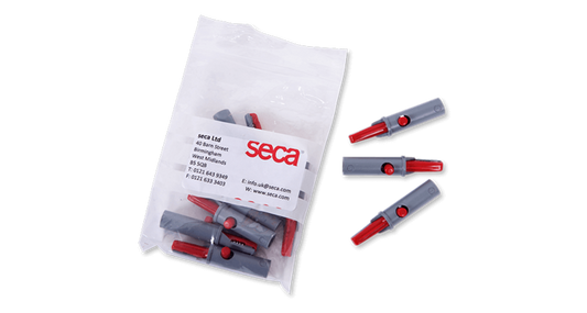 Seca Universal Alligator Clips for Disposable Electrodes (x10) - SECA