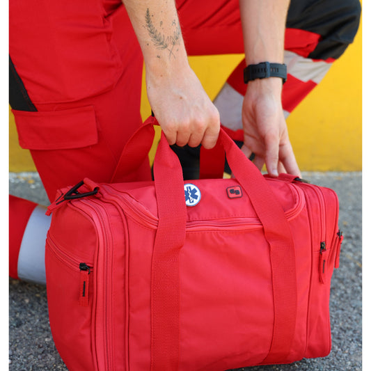 Elite First Aid Bag - Red -