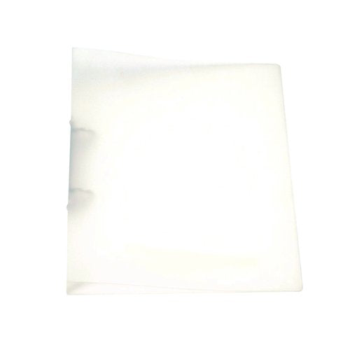Q-Connect 2 Ring Binder Frosted A4 Clear -