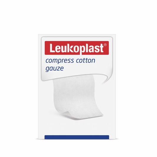 Leukoplast® Compress Cotton Gauze - 8ply 7.5 x 7.5cm - Pack of 100