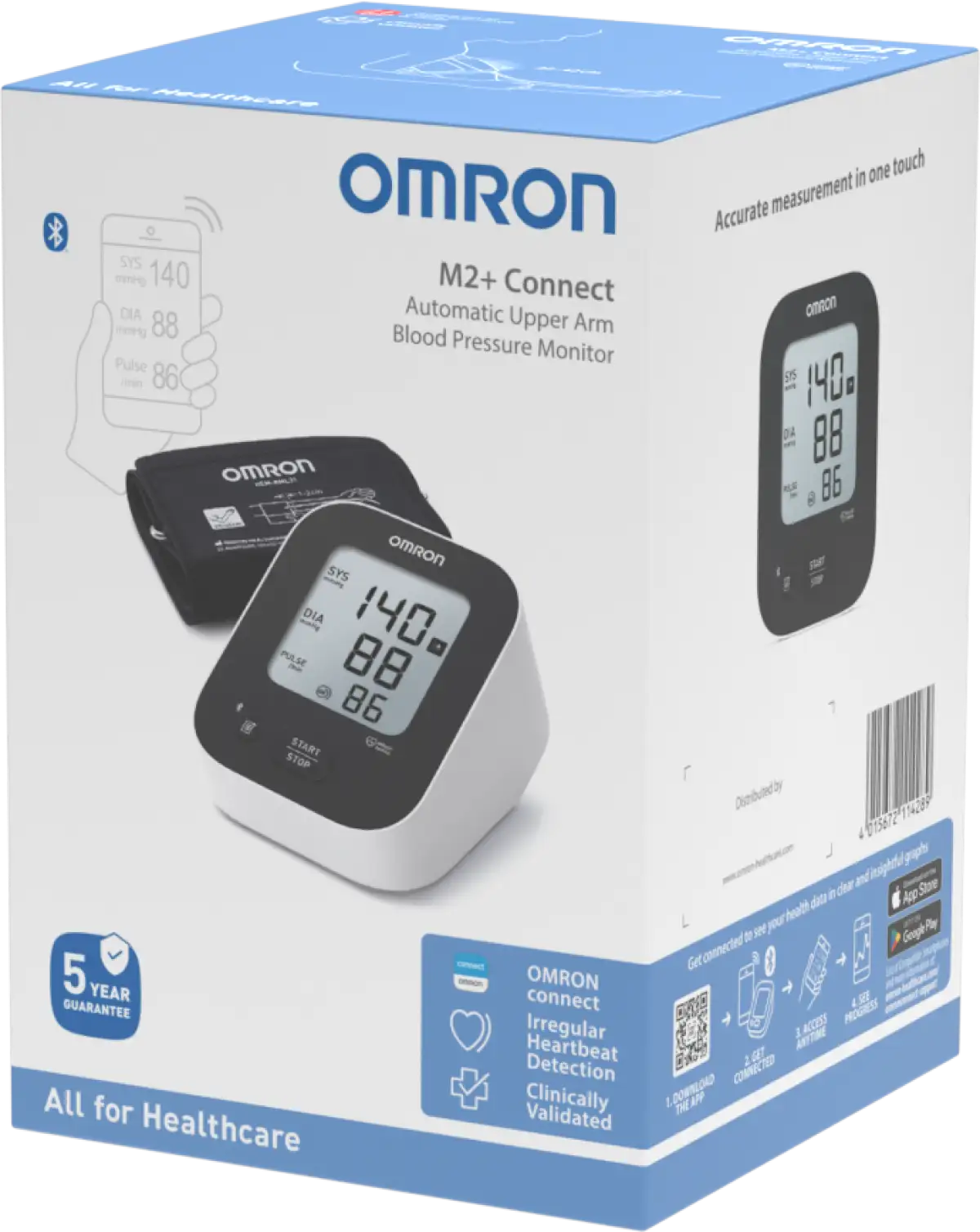 M2+ Connect Automatic upper arm BPM -