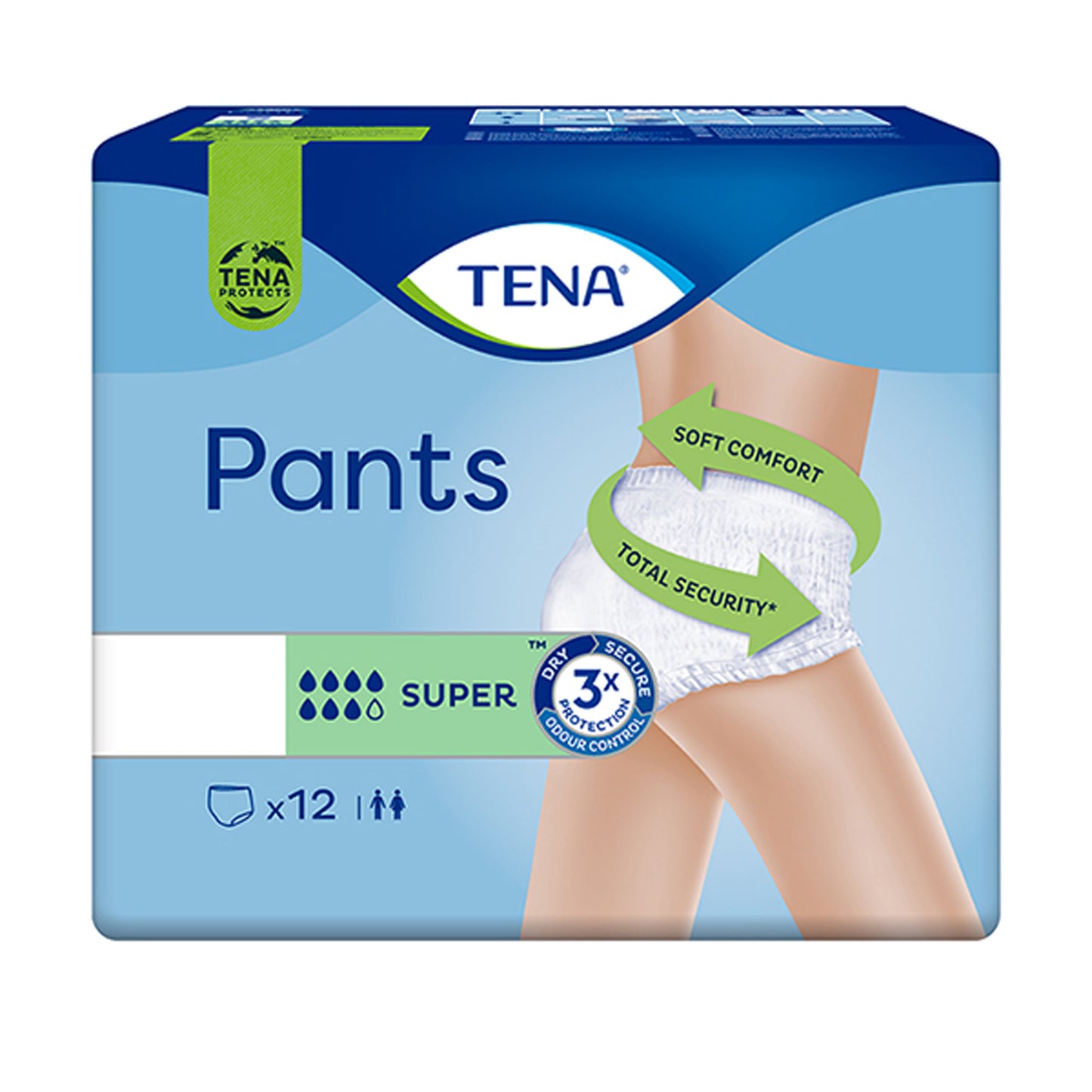 TENA ProSkin Pants Super - Small - Pack of 12 -