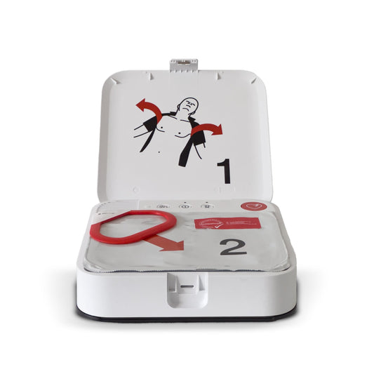 Physio-Control Lifepak CR2 Cellular With Handle AED - Semi Automatic Defibrillator -