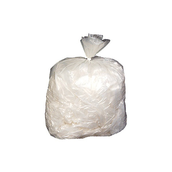 Clear Bin Bags 18x29x38" - 20kg - 200 bags - Bunzl