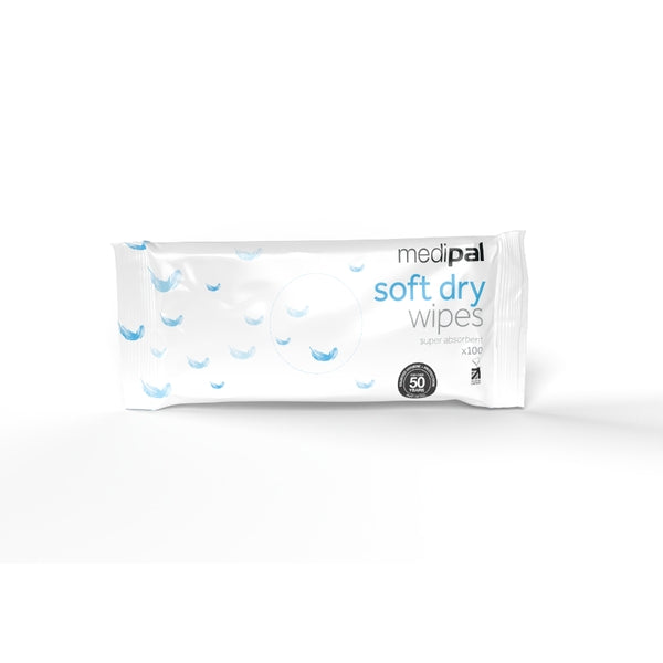 Medipal Dry Wipes x 100 Wipes - MediPal