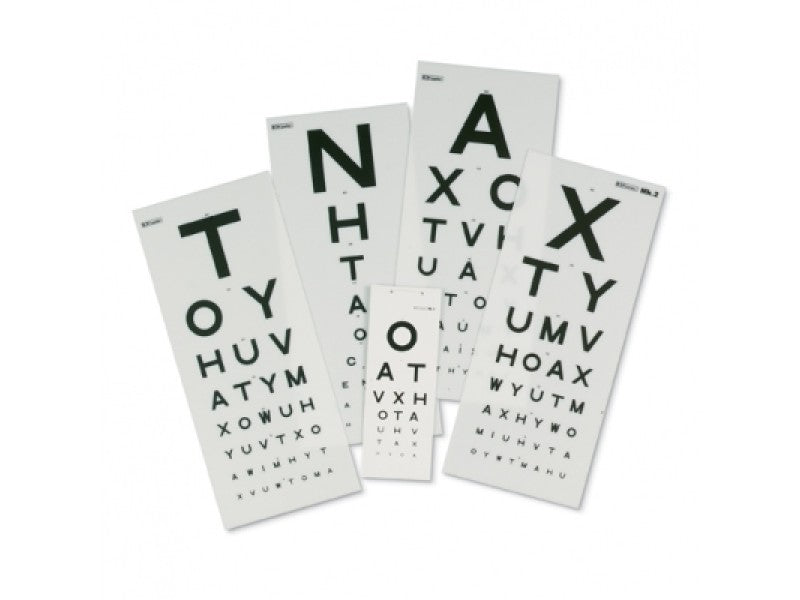 Keeler Snellen Test Type Panel AOE Direct (6/60 - 6/4) -