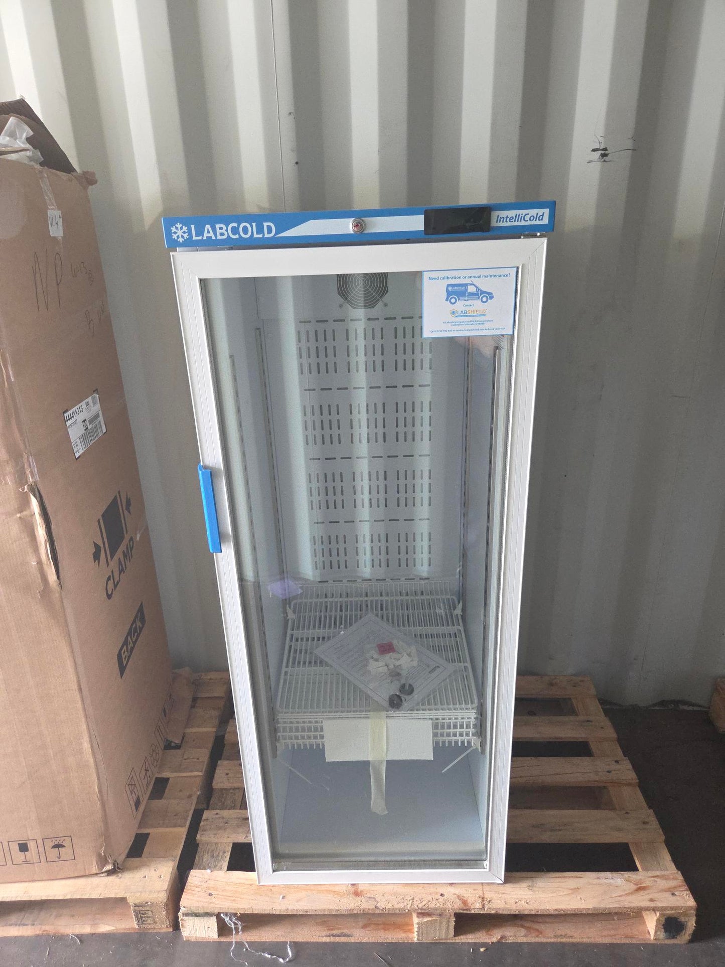 Labcold Glass Door RLDG1019 Free Standing Pharmacy & Vaccine Refrigerator - 340 Litre - CLEARANCE -