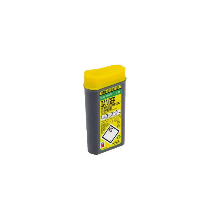 Sharpsafe 0.2 Litre Yellow -