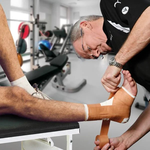 Premium Sports Strapping Tape – 3.8cm x 10m – Tan - Pck of 30 -