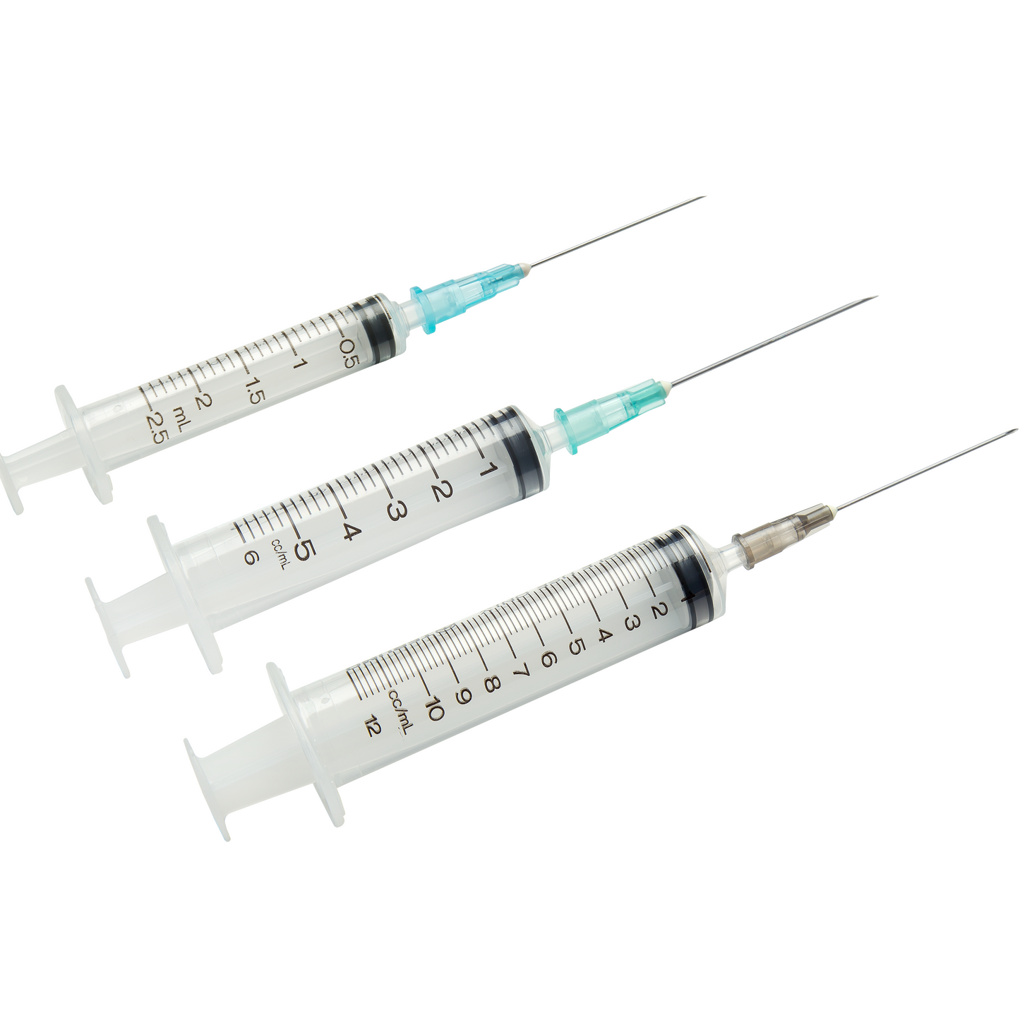 Terumo 3 Part Syringe with needle, 3ml, 21g, 0.8mm, 1", 25mm - Box of 100 -