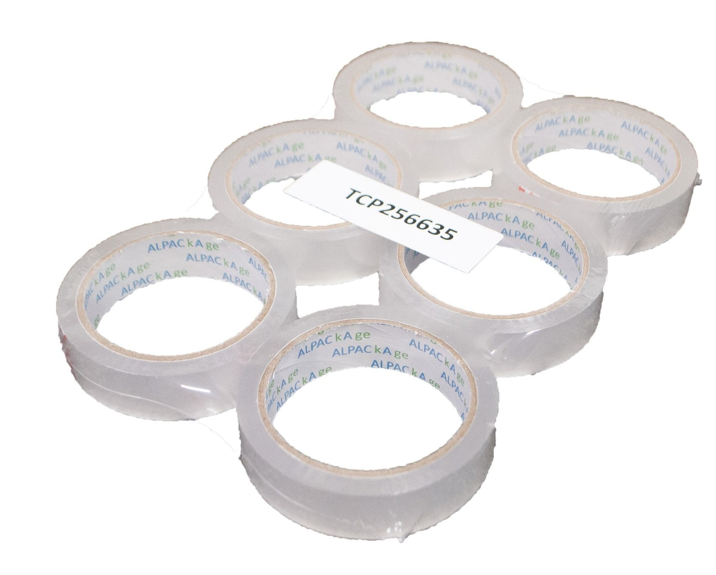 Polypropylene Clear Tape 24mm x 33mm - Pack of 6