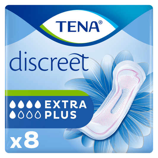 TENA Discreet Extra Plus Pack of 8