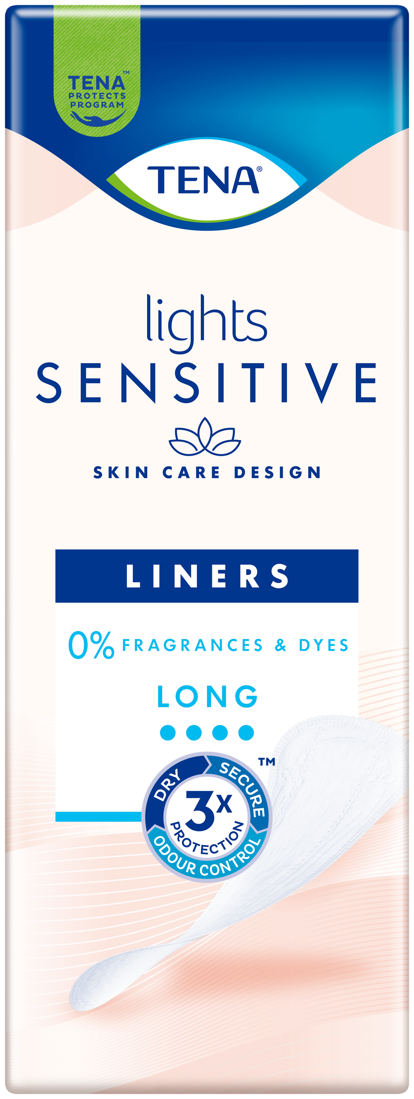 Lights by TENA - Long Liners - Pack of 20 -