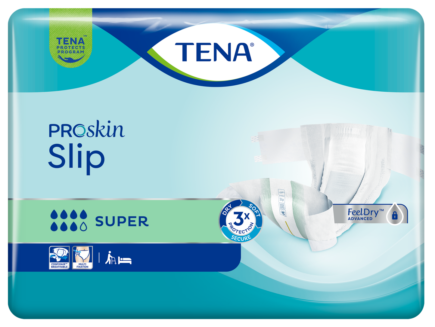 TENA ProSkin Slip Super - Medium - Pack of 30 -