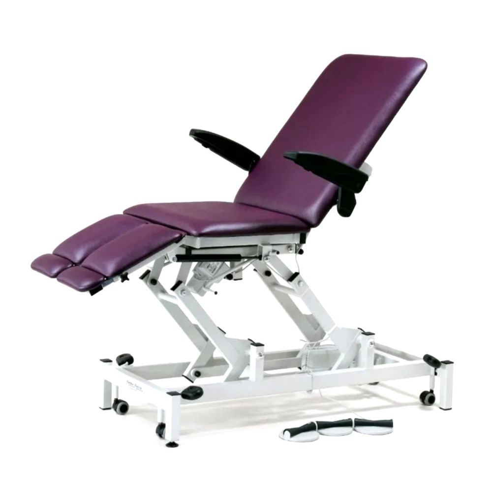 Podiatry Chair / Couch- Divided Leg, 3 Motors -