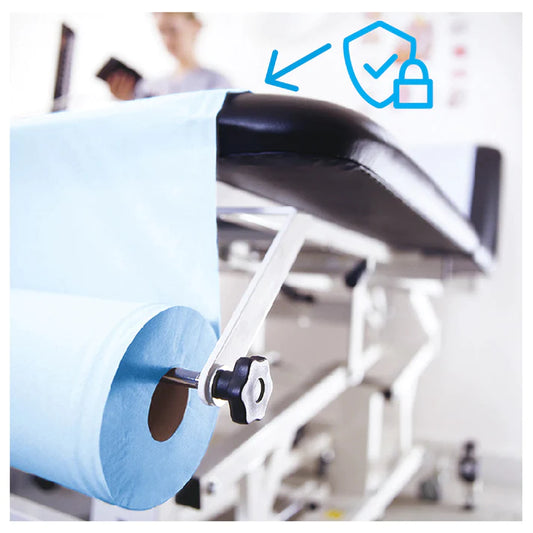 Tork Advanced Blue Couch Roll 2Ply - 152250 - Case of 9 Rolls x 56m - Tork