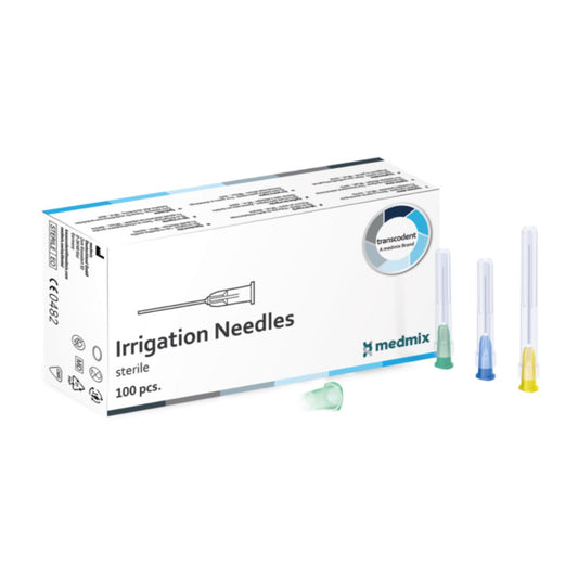 Transcodent 30G Irrigation Needles - 23mm - Box of 100 -