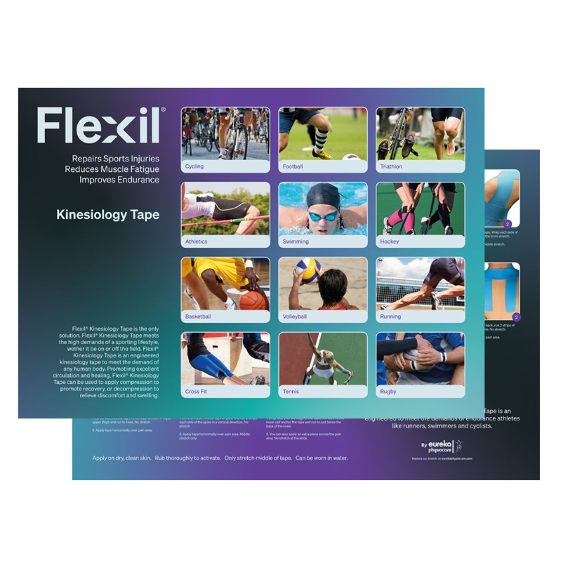 Flexil® Premium Kinesiology Tape - 5cmx32m - Beige -