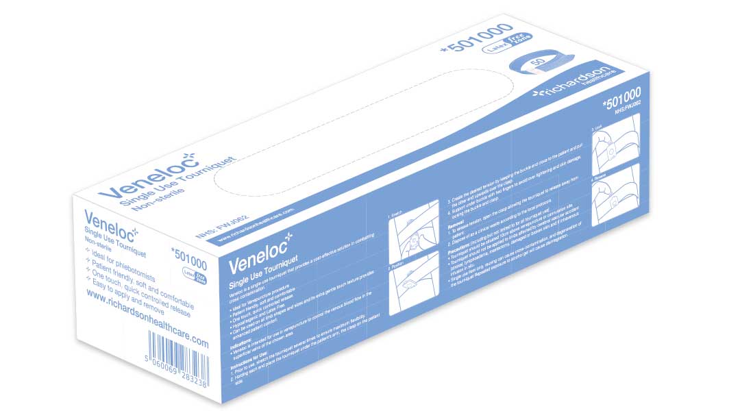 Veneloc Single Use Buckle Tourniquet x50 -
