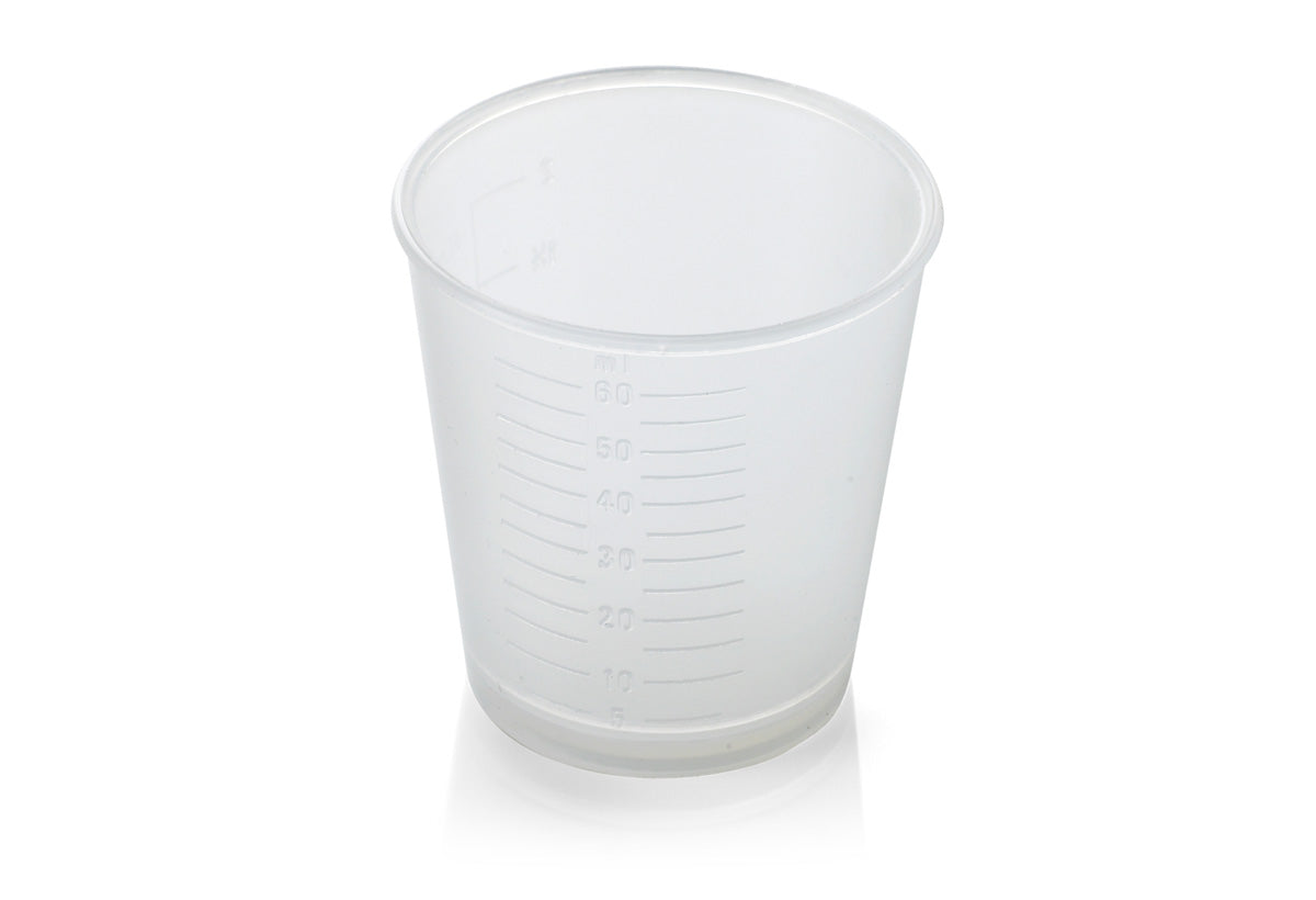 Medicine Measure - Graduated 60ml x 1500 - Warwick Sasco