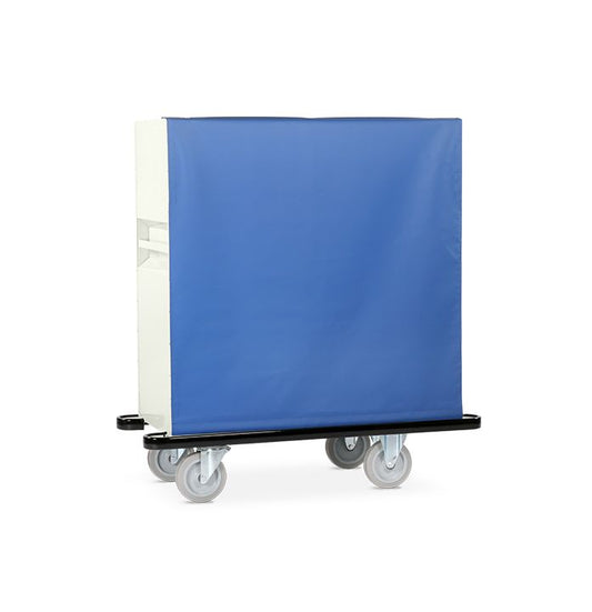 Clean Linen Trolley with Flexible Cover - Medium (690 Litres) -